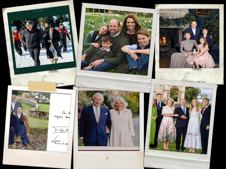 Ближе к народу? В этом году рождественские открытки королевских семей Европы выглядят более человечно