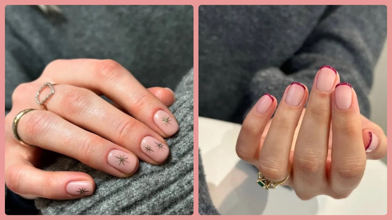 Идеально для минималисток: 10+ идей маникюра для коротких ногтей к Новому году