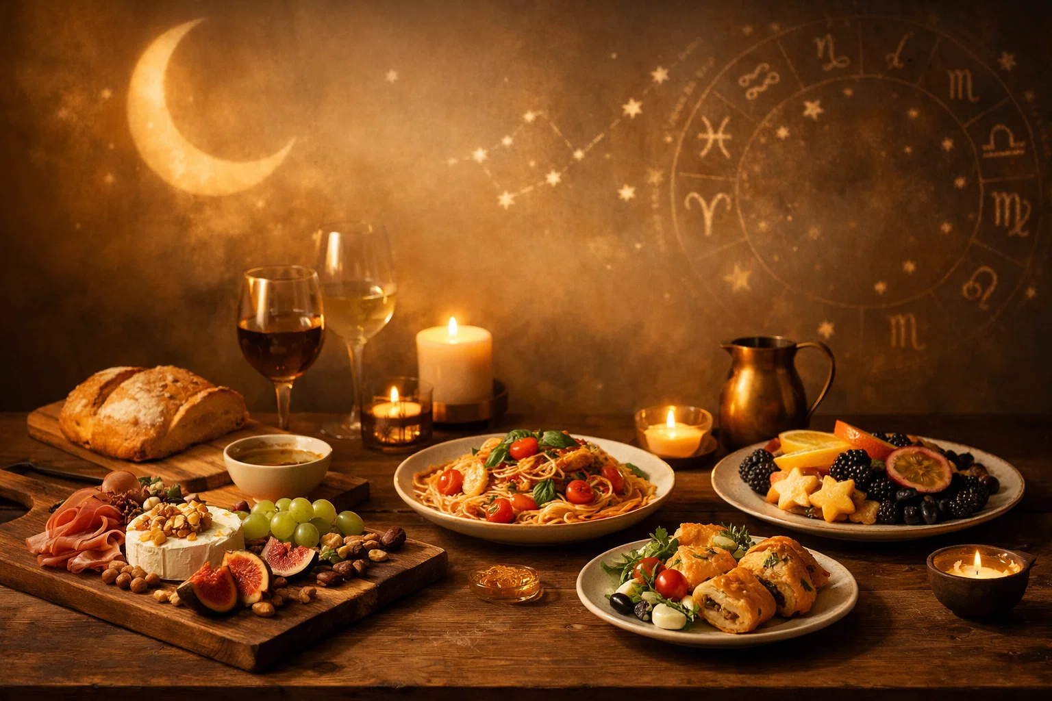 🌙 Готовим по звёздам: вкусы, которые идеально подойдут вашему знаку зодиака