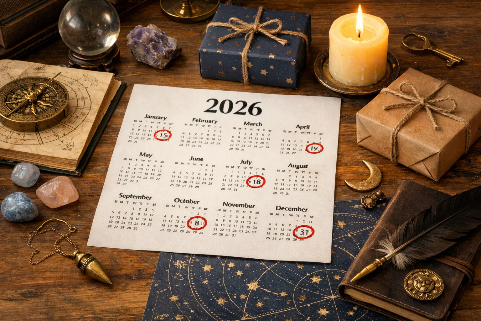 Ваш самый счастливый день в 2026 году - узнайте дату