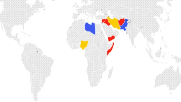 Опубликована карта стран, которые США бомбили при Трампе, Байдене и Обаме