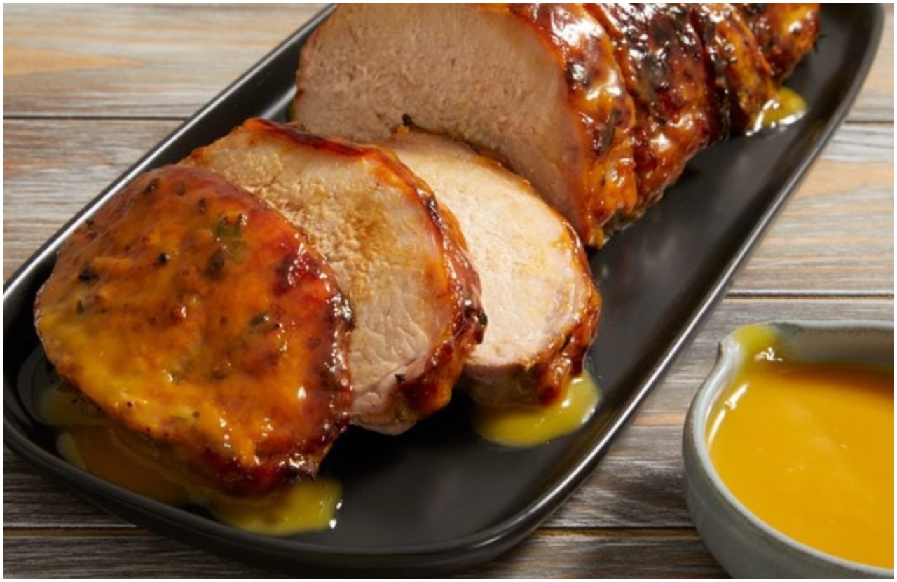 Новогодняя свинина с апельсиновой глазурью: нежно, ароматно, празднично