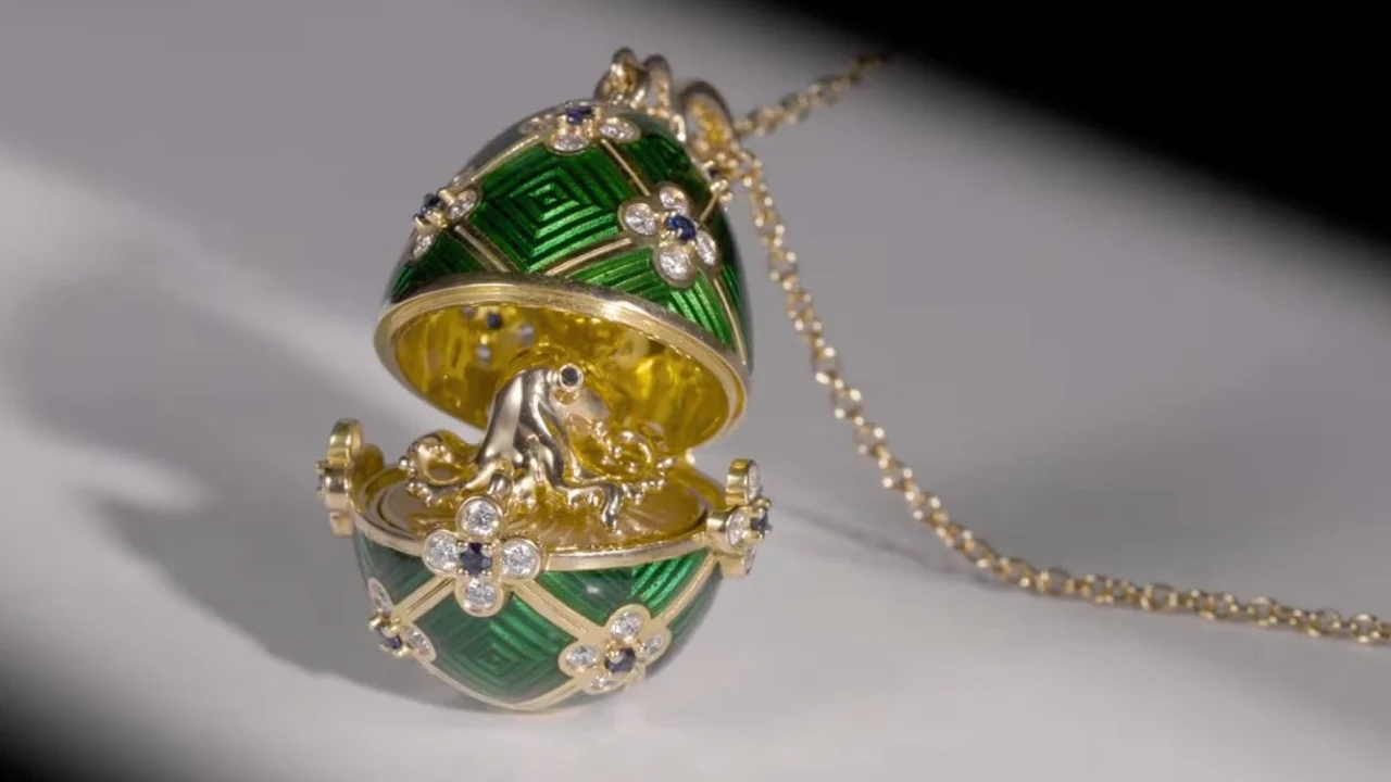 Новозеландец проглотил в ювелирном салоне яйцо Фаберже стоимостью 19 тыс. долларов