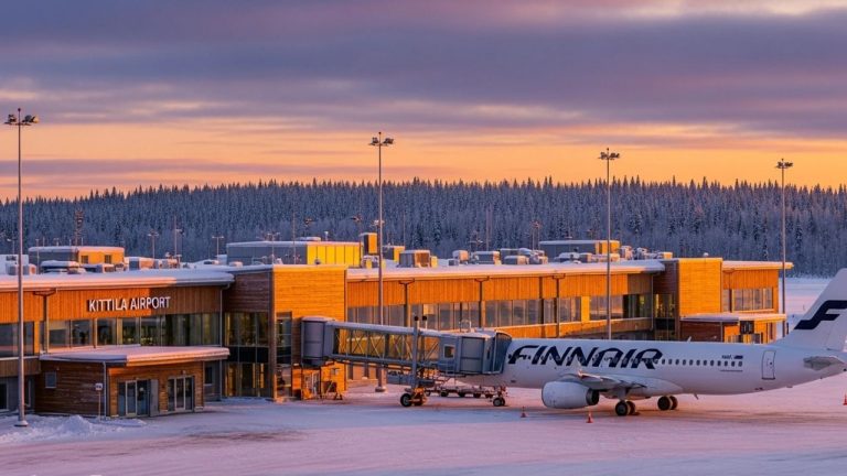 Тысячи туристов застряли в северной Финляндии из‑за сильных морозов и отмены рейсов