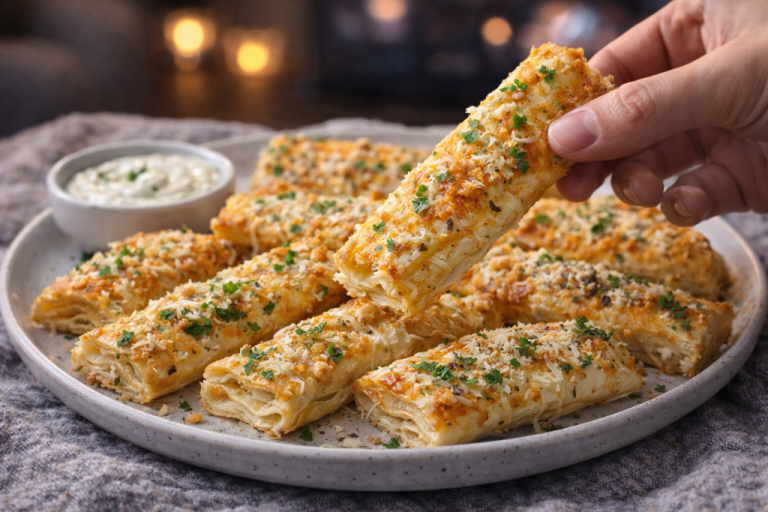 Перекус к сериалу: чесночные палочки из лаваша всего за 15 минут