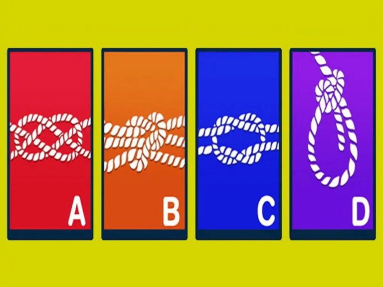 Визуальный психологический тест с четырьмя морскими узлами — выберите самый прочный и узнайте особенности своего характера