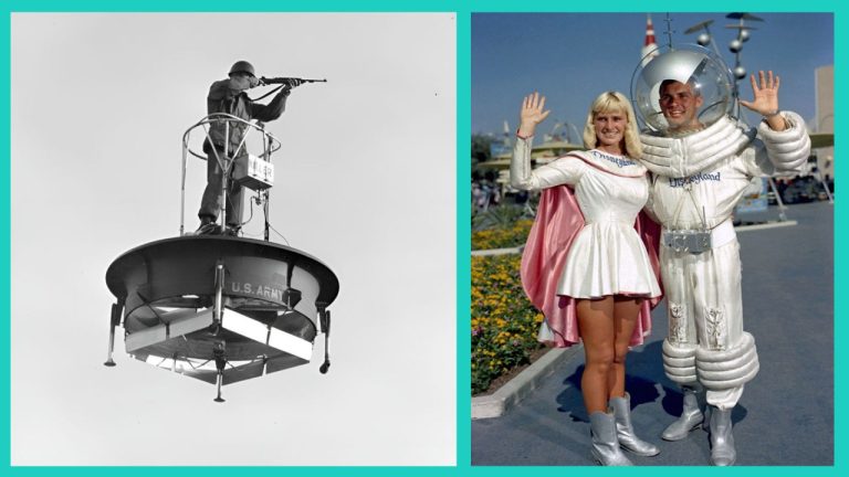 Хром, винил и атомная энергия в исторических фото прошлого столетия