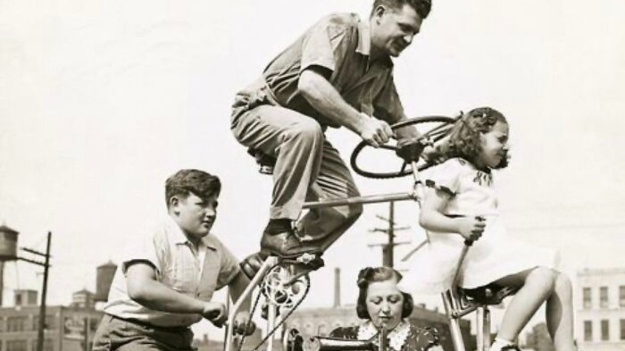 Редкое архивное фото, показывающее жизнь такой, какой она была