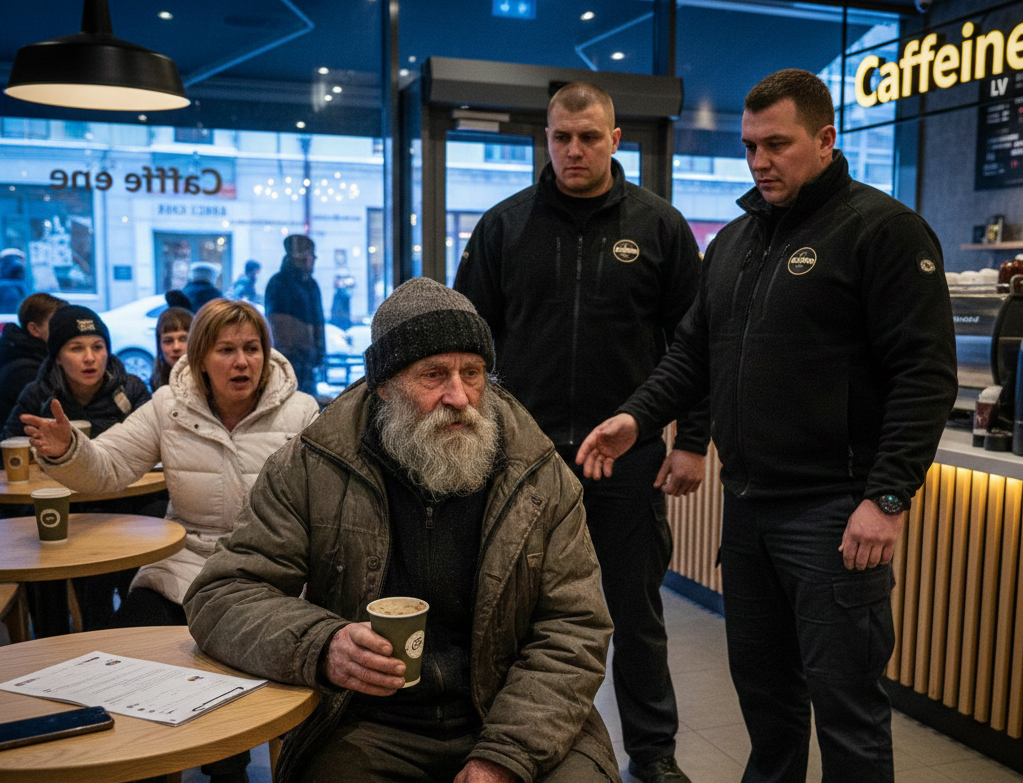 «Это бесчеловечно»: скандал в рижском кафе из-за выдворения пожилого мужчины