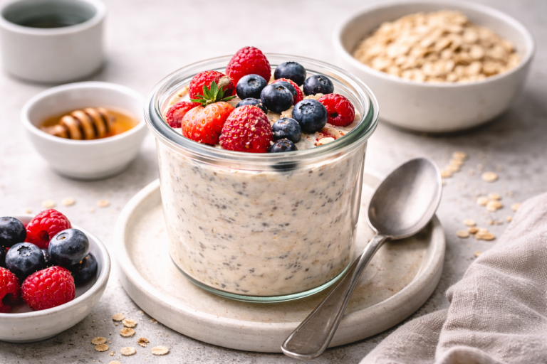 Утром только открыть и размешать: овсянка overnight для тех, кто вечно спешит