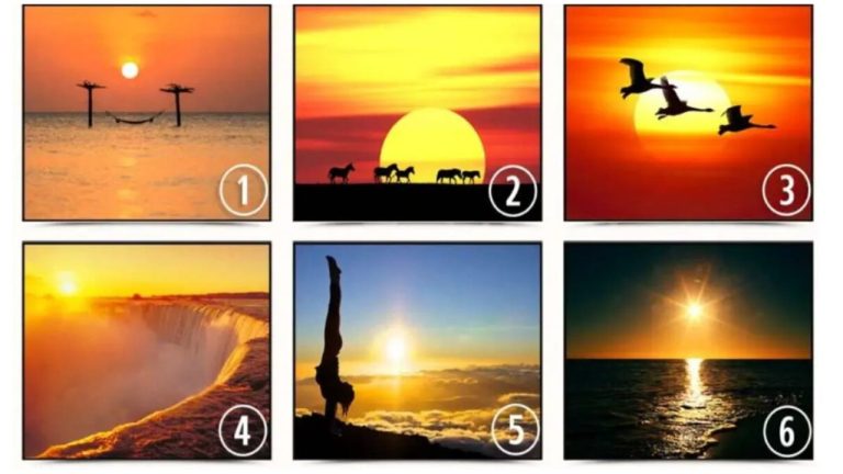 Какой закат вы выберете - таким вас и считают окружающие (проверьте себя честно)