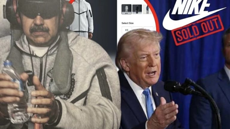 Вирусное фото арестованного Мадуро подогревает мировой интерес к спортивной одежде Nike