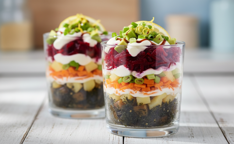 Когда привычная селедка под шубой превращается в настоящий веганский шедевр