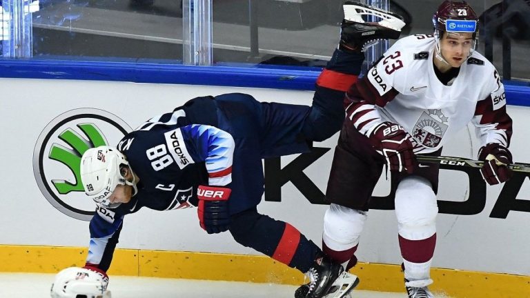 Первое поражение в Олимпийском турнире: сборная Латвии уступила США. Счет 1:5