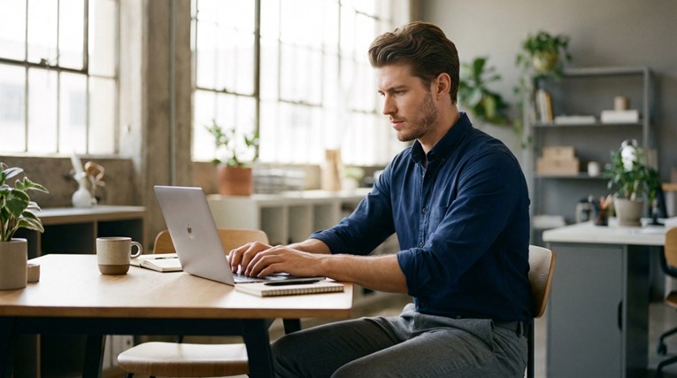 Сотрудники работают за компьютерами в офисе — иллюстрация к статье о самых трудолюбивых знаках Зодиака