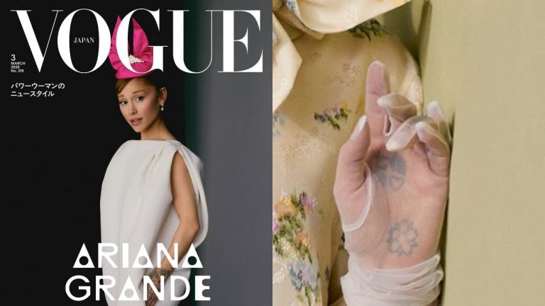 Ариана Гранде поблагодарила Vogue за фото с шестью пальцами