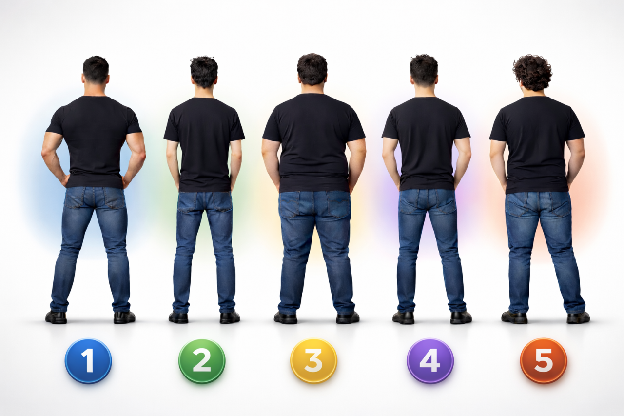 Какая мужская фигура притягивает вас сильнее всего: тест, который многое объяснит