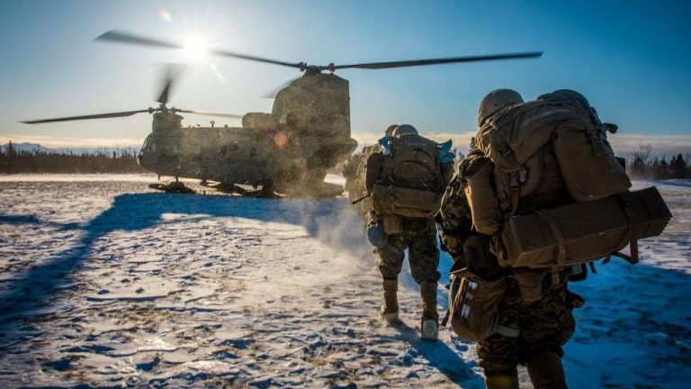 США, Канада и Дания начали совместные учения в Арктике