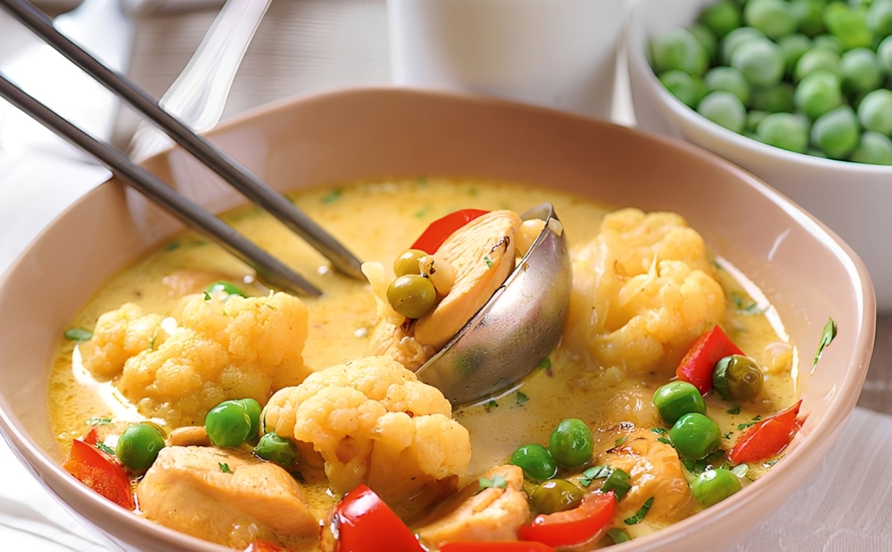 Когда хочется тепла: нежный сливочный суп с нотками экзотики за 30 минут