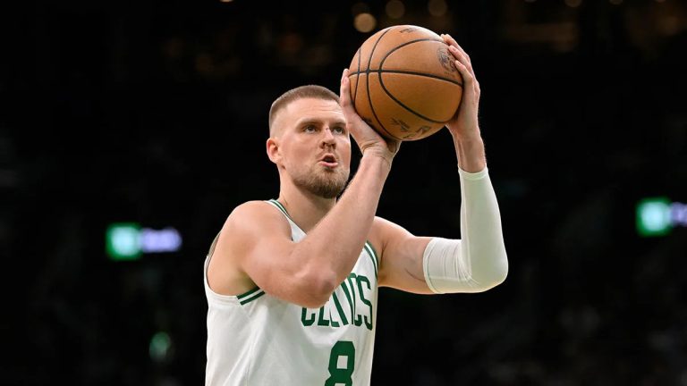 Кристапс Порзингис в матче НБА