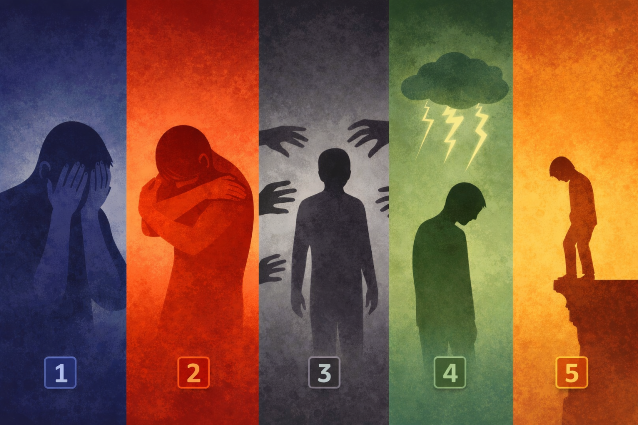 Выбери силуэт и узнай, какой страх рулит твоими решениями