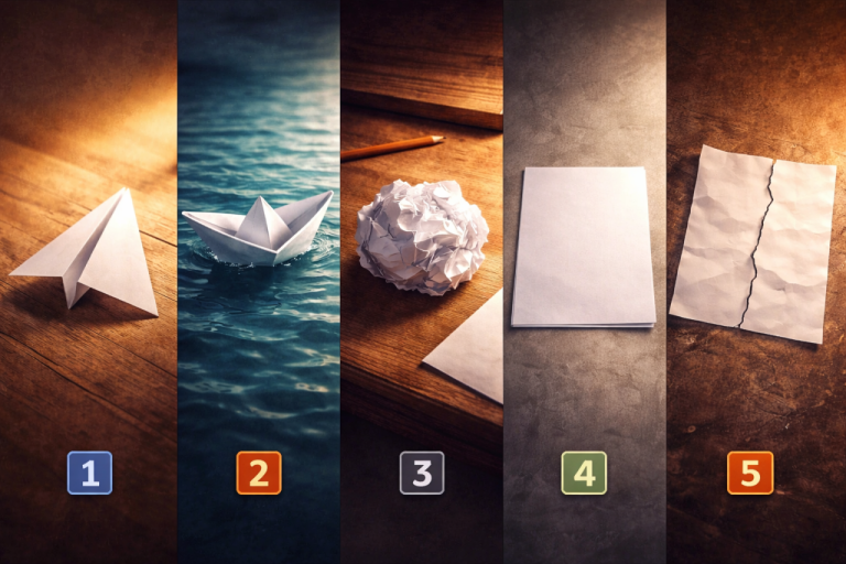 Выбери бумажный образ и узнай, что для тебя сейчас важнее всего