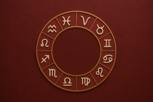 зодиакальный круг с символами всех 12 знаков зодиака на светлом фоне, гороскоп на 2 марта 2026 года, понедельник