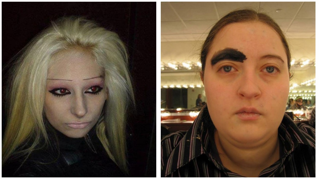 Когда брови решили жить своей жизнью: 10+ самых неожиданных бьюти-экспериментов