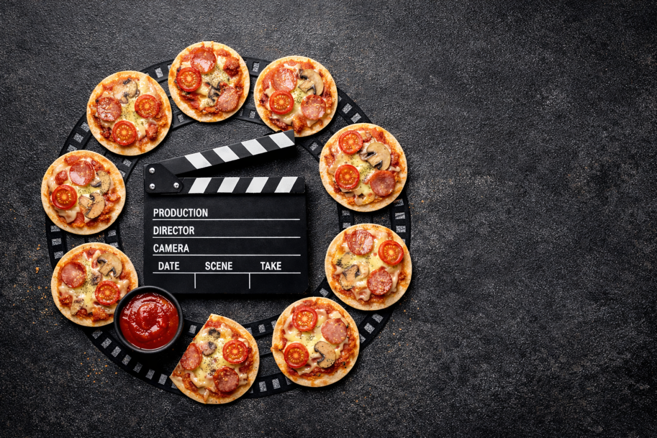 🎬 Перекус к сериалу: мини-пиццы на тортилье за 10 минут