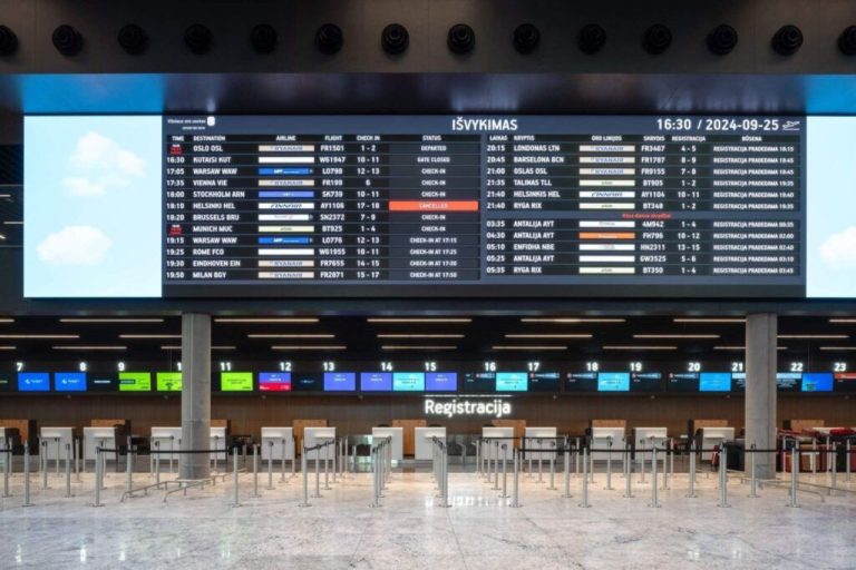 «Литовские аэропорты» объявили международный конкурс на нового генерального директора