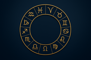 зодиакальный круг со всеми знаками зодиака на мягком нейтральном фоне — иллюстрация к гороскопу на 16 марта 2026 года.