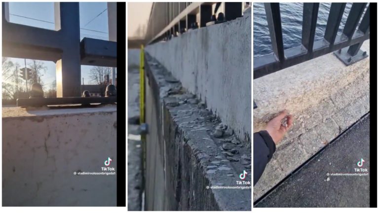 Человек крошит бетонное ограждение на новой набережной Мукусалас в Риге — видео, вызвавшее бурную реакцию в соцсетях.