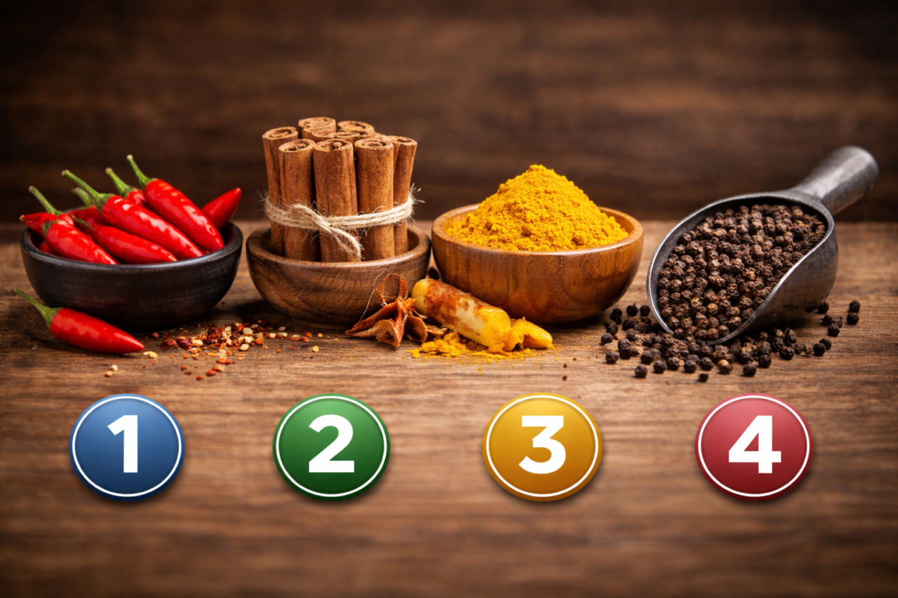 Этот тест со специями покажет, что происходит с вашим характером под давлением