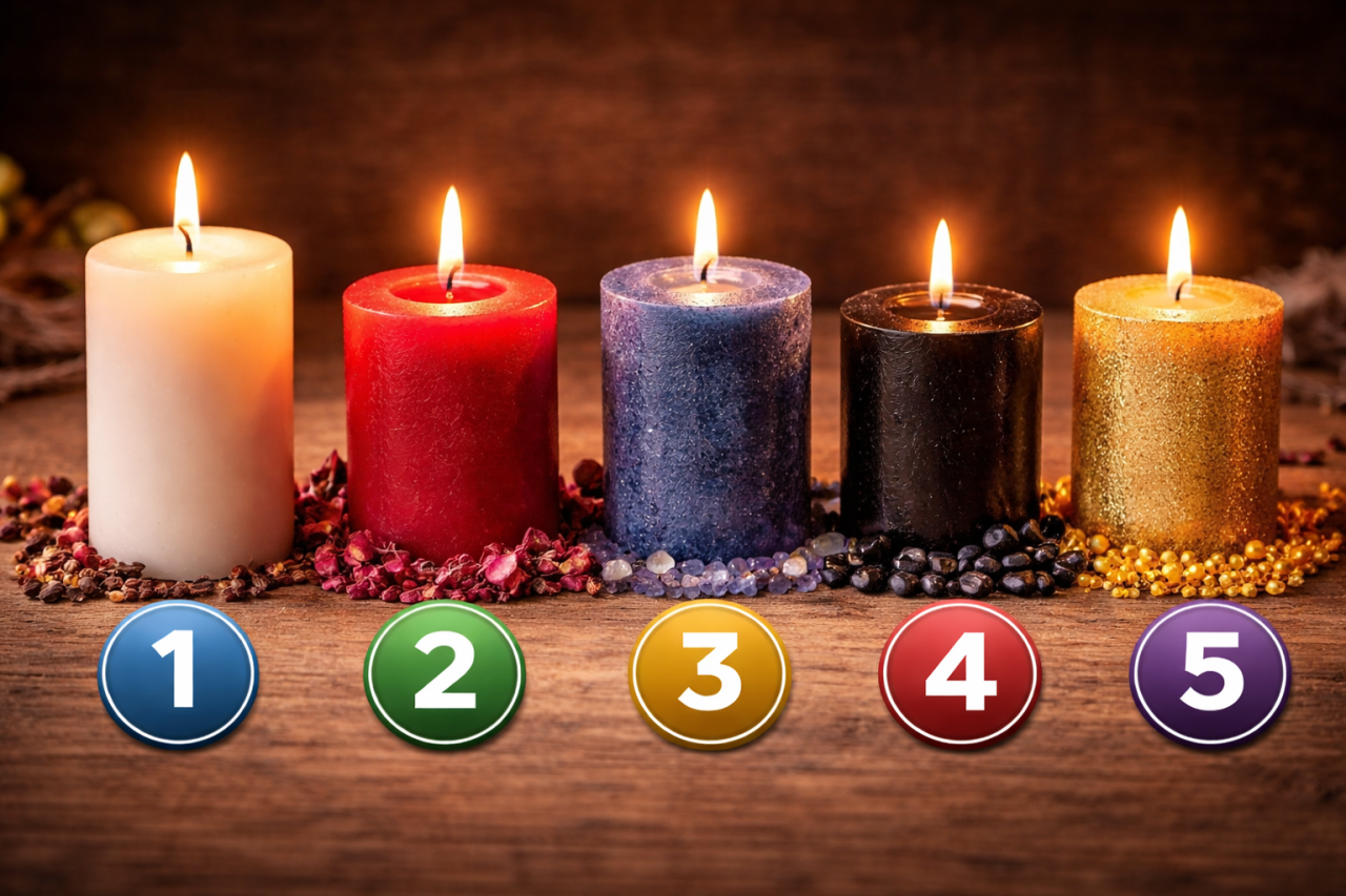 Выберите свечу - и узнайте, что в вашей жизни скоро прояснится: тест работает на 98%