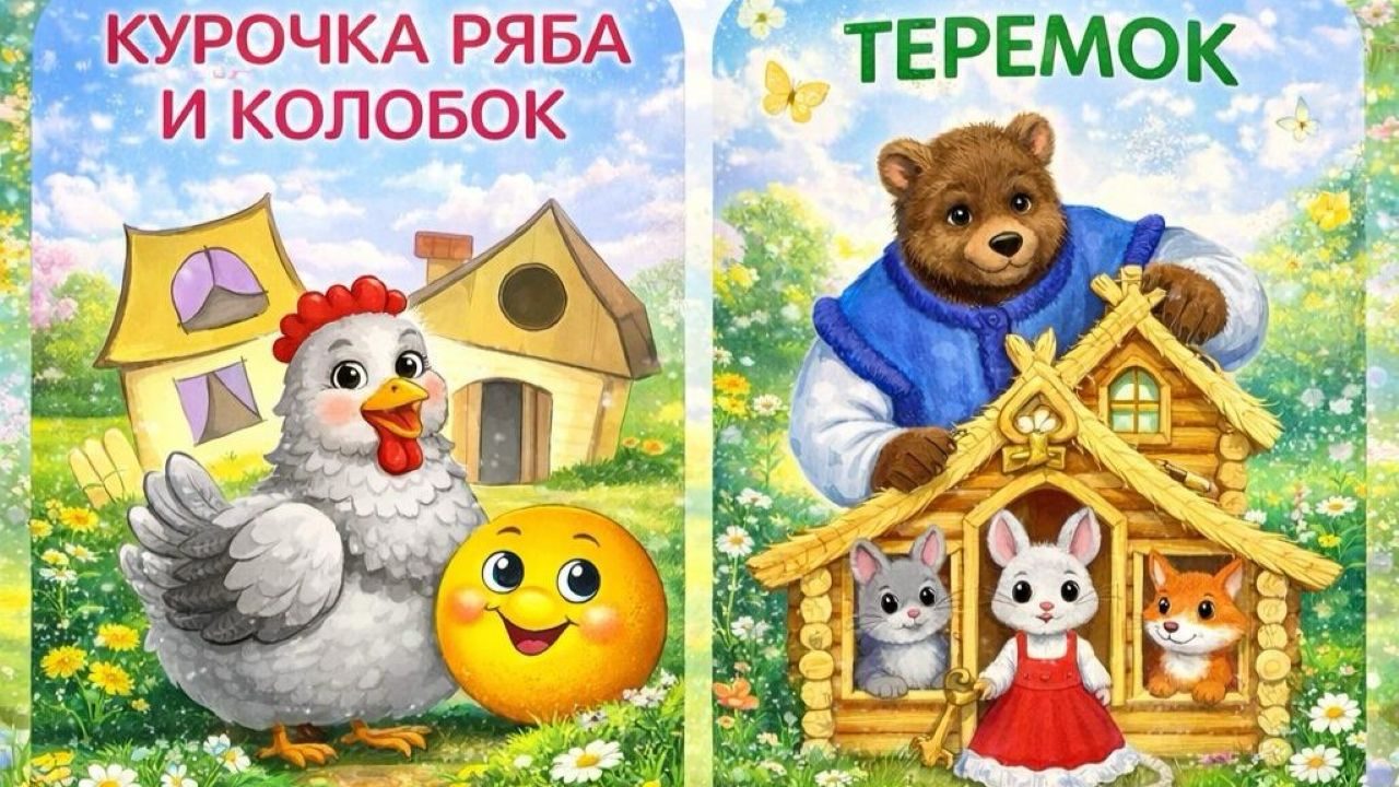 Театр кукол «В гостях у сказки» ждет детей на спектакль «Курочка Ряба и Колобок»