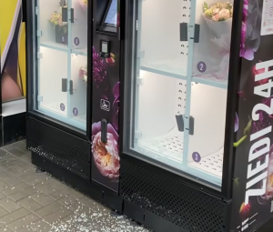 Момент взрыва на Вечном огне в Даугавпилсе попал на камеры видеонаблюдения