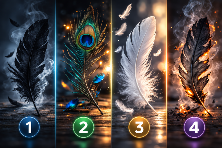 Тест на внутренний полёт: какое перо вы выбираете - и что вас на самом деле держит