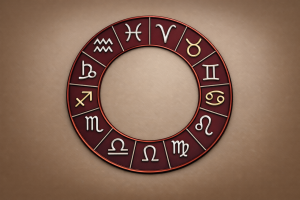 зодиакальный круг со знаками зодиака на мягком фоне — иллюстрация к гороскопу на 23 марта 2026 года.