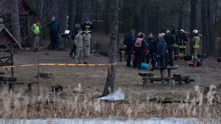 В Литве взорвался и упал неизвестный беспилотник: найдены обломки двигателя