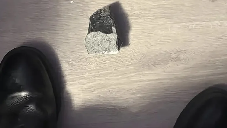 Метеорит пробил крышу жилого дома в Техасе и рухнул в спальне