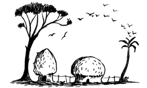 оптическая иллюзия: деревня, птицы, деревья и скрытый слон — психологический тест на восприятие