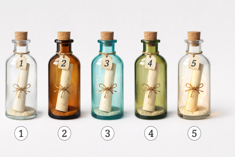 Что делает вас особенным? Тест с посланием в бутылке раскроет то, что вы показываете только избранным