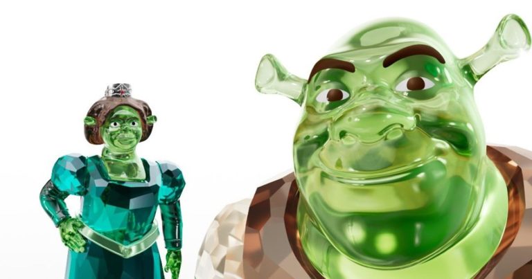 Swarovski выпустил хрустальные фигурки с героями «Шрека»