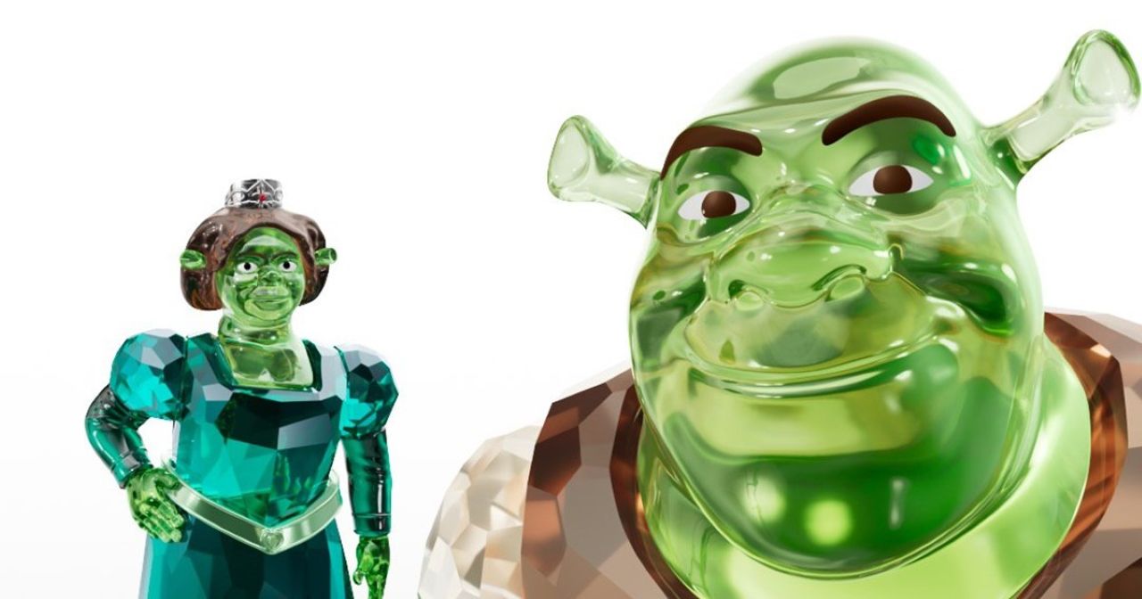 Swarovski выпустил хрустальные фигурки с героями «Шрека»