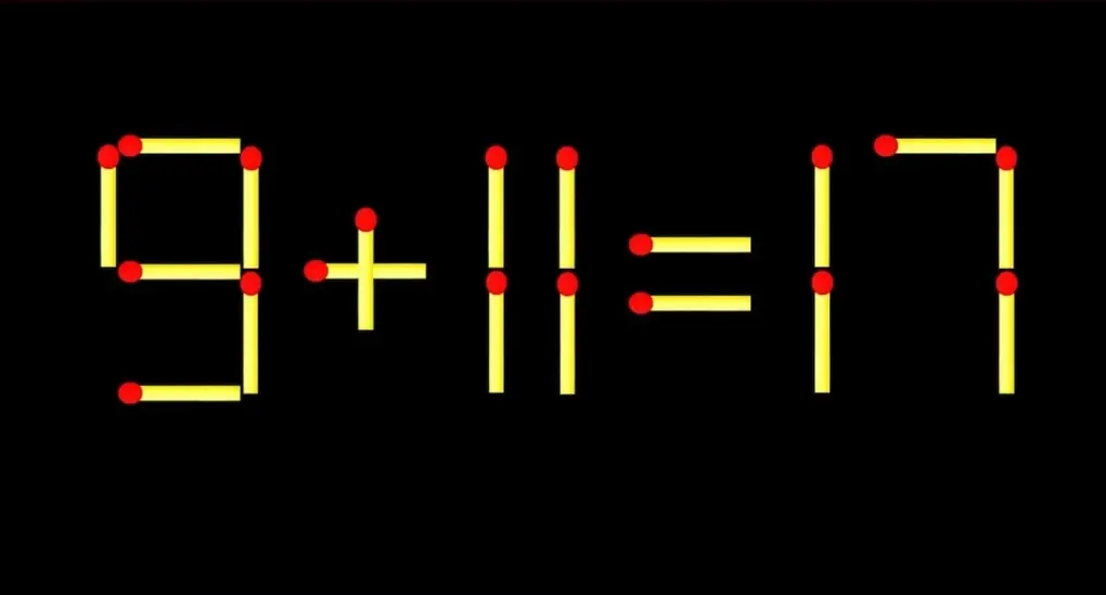 9 + 11 = 17? Только 5% людей видят решение этой «детской» задачи меньше чем за 10 секунд