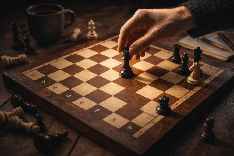 Мат в 2 хода: задача для любителей шахмат и не только