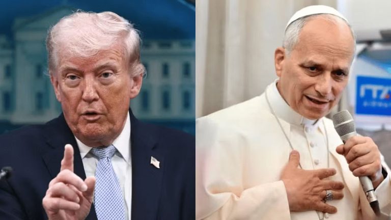 «Если бы я не был в Белом доме, Лев не был бы в Ватикане»: Трамп раскритиковал папу римского