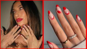 Идеи стильного красного маникюра: французский, омбре, золотые детали и минималистичный дизайн
