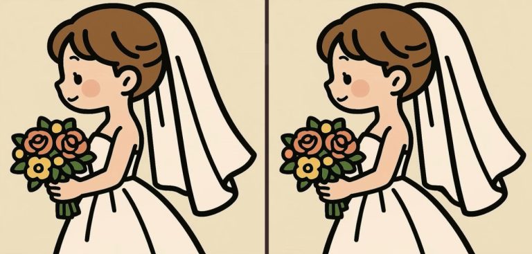 Свадебная картинка, в которой что-то пошло не так: быстрый тест на внимательность