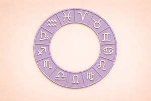 Зодиакальный круг в мягких спокойных тонах, символ отдыха и восстановления энергии — гороскоп на 3 апреля 2026 года.